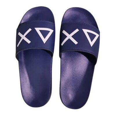 SUN68 Slippers logo 07 navy blue uomo US25SU20 X35102 44 SUN68 Slippers logo 07 navy blue uomo US25SU20 X35102 44