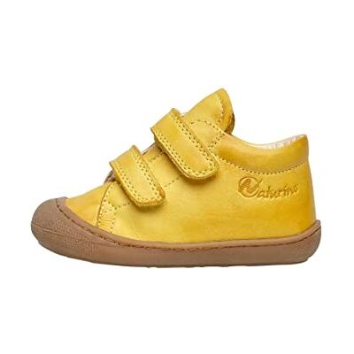 Naturino Chaussures premiers pas en cuir, Jaune 21 Naturino Chaussures premiers pas en cuir, Jaune 21