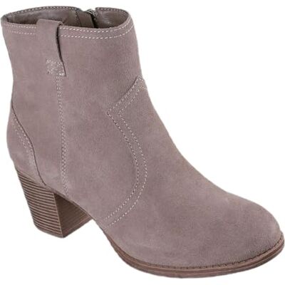 Skechers Femme Taxi Western Way Bottes, Mush Suede, 36 EU Skechers Femme Taxi Western Way Bottes, Mush Suede, 36 EU