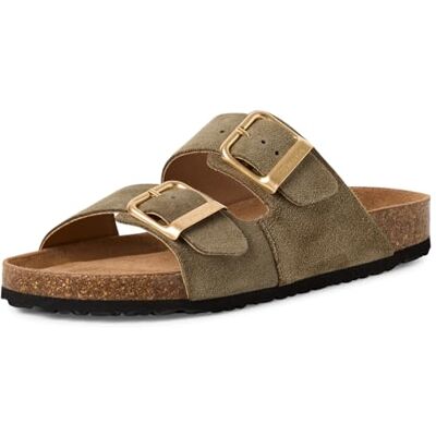 Tamaris Mules pour femme, olive, 36 EU Tamaris Mules pour femme, olive, 36 EU