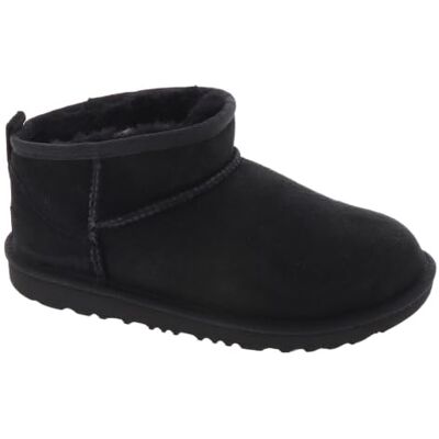 UGG Classic Ultra Mini Bottes classiques pour filles, Noir , 36 EU UGG Classic Ultra Mini Bottes classiques pour filles, Noir , 36 EU