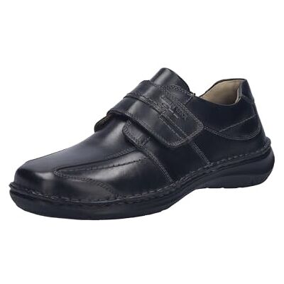 Josef Seibel Chaussures Velcro pour homme New Anvers 02, largeur K (extra large), semelle intérieure amovible, Noir , 44 EU X-large Josef Seibel Chaussures Velcro pour homme New Anvers 02, largeur K (extra large), semelle intérieure amovible, Noir , 44 EU X-large