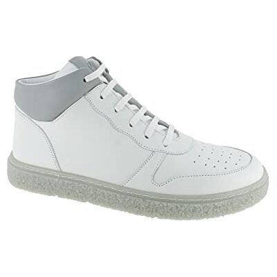 Andrea Conti Baskets pour femme, Blanc/gris, 41 EU Andrea Conti Baskets pour femme, Blanc/gris, 41 EU