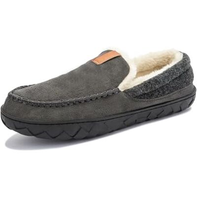 MZYFDC Pantoufle d'hiver pour homme Pantoufles Maison Pantoufles Chaussures Chaudes Bottines Homme Coton Chaussures Homme Pantoufle en feutre pour chambre à coucher, Gris foncé, 41 EU MZYFDC Pantoufle d'hiver pour homme Pantoufles Maison Pantoufles Chaussures Chaudes Bottines Homme Coton Chaussures Homme Pantoufle en feutre pour chambre à coucher, Gris foncé, 41 EU