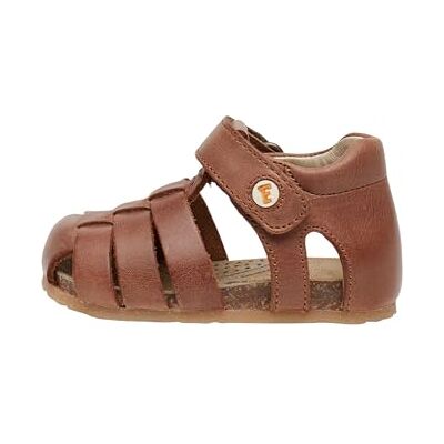 Falcotto Sandales ouvertes avec motif cœur, marron, 21 EU Falcotto Sandales ouvertes avec motif cœur, marron, 21 EU
