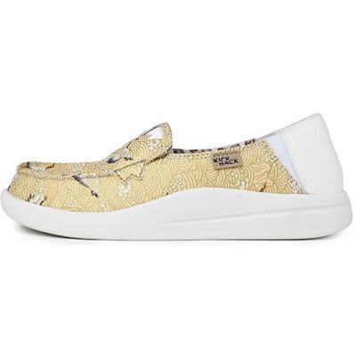 Kickback Rizzo Mocassins pour femme – Bout mocassin à enfiler – Chaussures légères en lin ou toile – Look décontracté – Confort tout au long de la journée – Semelle intérieure orthopédique en mousse Kickback Rizzo Mocassins pour femme – Bout mocassin à enfiler – Chaussures légères en lin ou toile – Look décontracté – Confort tout au long de la journée – Semelle intérieure orthopédique en mousse