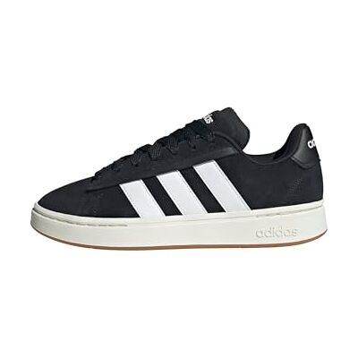 adidas Homme Grand Court Alpha 00S Shoes, Core Black/Ftwr White/Gum10, 39 1/3 EU adidas Homme Grand Court Alpha 00S Shoes, Core Black/Ftwr White/Gum10, 39 1/3 EU