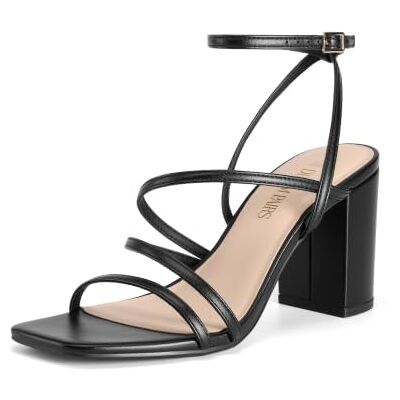 DREAM PAIRS Sandales Femme Talon Kitten Escarpins Chaussures Ouvertes Talon Été Soirée Mariage Sortie Ville Vacances DREAM PAIRS Sandales Femme Talon Kitten Escarpins Chaussures Ouvertes Talon Été Soirée Mariage Sortie Ville Vacances