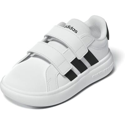 adidas Mixte bébé Grand Court 3.0 Bubble Infants Shoes, Ftwr White/Core Black/Ftwr White, 27 EU adidas Mixte bébé Grand Court 3.0 Bubble Infants Shoes, Ftwr White/Core Black/Ftwr White, 27 EU