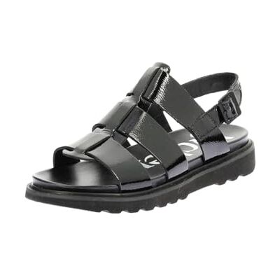 Kickers , Neosinead 961230-50, Femme Nu-Pied Noir Lisse, Noir, 36 EU Kickers , Neosinead 961230-50, Femme Nu-Pied Noir Lisse, Noir, 36 EU