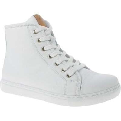 Andrea Conti Baskets à lacets pour femme, Blanc Brandy, 39 EU Andrea Conti Baskets à lacets pour femme, Blanc Brandy, 39 EU