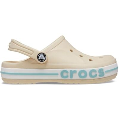 Crocs Bayaband Sabots unisexes pour enfant, Blanc hivernal, 33/34 EU Crocs Bayaband Sabots unisexes pour enfant, Blanc hivernal, 33/34 EU