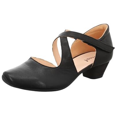 Think! AIDA à Lanières Durables,Escarpins Femme,(Schwarz 00),38.5 EU Think! AIDA à Lanières Durables,Escarpins Femme,(Schwarz 00),38.5 EU