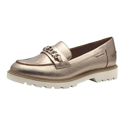 Tamaris Femme Damen 1-24649-44 Mocassin, Doré Clair, 37 EU Tamaris Femme Damen 1-24649-44 Mocassin, Doré Clair, 37 EU