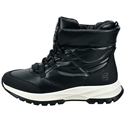 BAGATT Bottines Athena Tex pour femme, Noir métallisé, 40 EU BAGATT Bottines Athena Tex pour femme, Noir métallisé, 40 EU