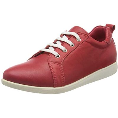 Andrea Conti 1479604, Sneakers Basses Femme, Rouge Rot 021, 37 EU Andrea Conti 1479604, Sneakers Basses Femme, Rouge Rot 021, 37 EU