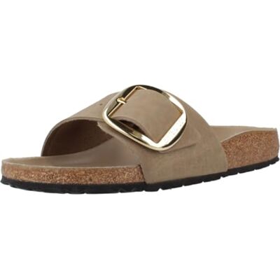 Birkenstock Madrid Big Buckle 1030467, Sandales, Marron, 36 EU Étroit Birkenstock Madrid Big Buckle 1030467, Sandales, Marron, 36 EU Étroit