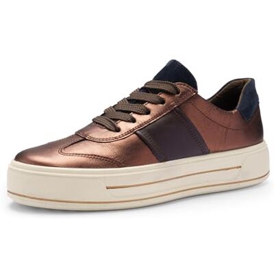 ARA Canberra 3.0 Baskets pour femme, moka, Cacao, bleu, largeur 38,5 EU, Mocca Cacao Bleu, 38.5 EU large ARA Canberra 3.0 Baskets pour femme, moka, Cacao, bleu, largeur 38,5 EU, Mocca Cacao Bleu, 38.5 EU large