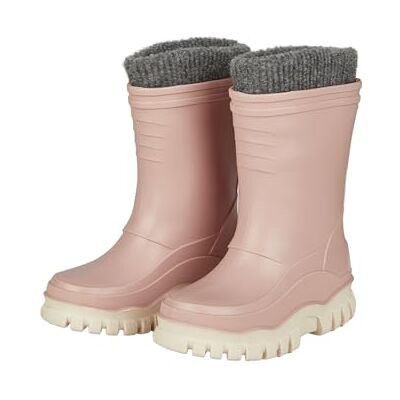 Sterntaler Bottes en caoutchouc doublées pour fille et enfant Couleur unie, Rose délicat, 27 EU Sterntaler Bottes en caoutchouc doublées pour fille et enfant Couleur unie, Rose délicat, 27 EU