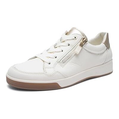 ARA Baskets Rome pour femme, Crème platine, 37.5 EU ARA Baskets Rome pour femme, Crème platine, 37.5 EU