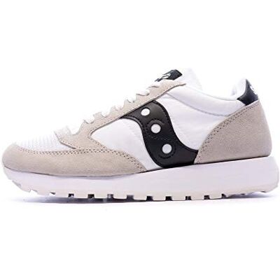 Saucony Jazz Original Vintage, Sneaker Donna, Bianco Nero, 37.5 EU Saucony Jazz Original Vintage, Sneaker Donna, Bianco Nero, 37.5 EU
