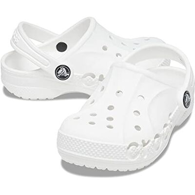 Crocs Sabot Baya unisexe pour enfant, blanc, 29/30 EU Crocs Sabot Baya unisexe pour enfant, blanc, 29/30 EU