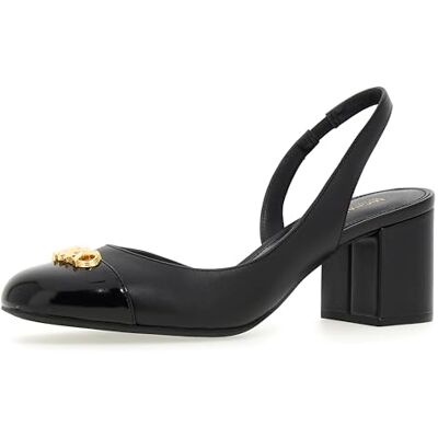 Michael Kors Perla Flex Toe Cap Pump, Chaussures à Talons Femme, Noir, 39.5 EU Michael Kors Perla Flex Toe Cap Pump, Chaussures à Talons Femme, Noir, 39.5 EU