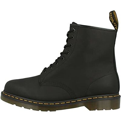 Dr. Martens Dr Martens Femme Chaussures, Noir Noir Noir Gras, 38 EU Dr. Martens Dr Martens Femme Chaussures, Noir Noir Noir Gras, 38 EU