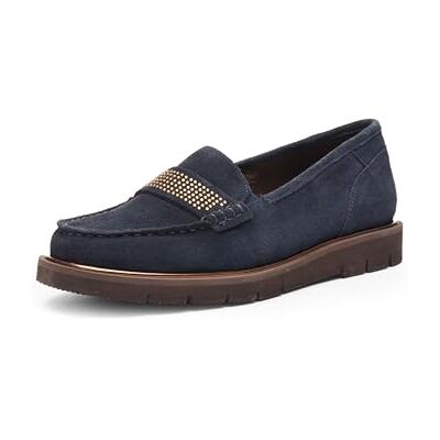 ARA Pantoufles Dallas pour femme, Bleu 052036, 40 EU large ARA Pantoufles Dallas pour femme, Bleu 052036, 40 EU large