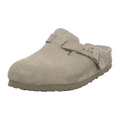 Birkenstock Boston Oiled, Sabots mixte adulte, Kaki, 36 EU Birkenstock Boston Oiled, Sabots mixte adulte, Kaki, 36 EU