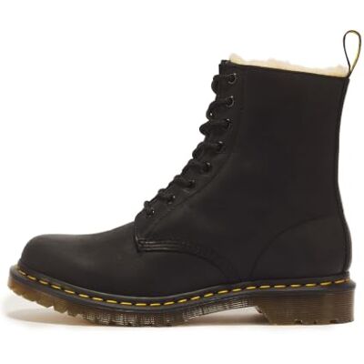 Dr. Martens 8 Eye Boot, Rangers Femme, Noir Black 001, 37 EU Dr. Martens 8 Eye Boot, Rangers Femme, Noir Black 001, 37 EU