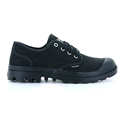 Palladium Pampa Oxford Original Baskets Unisexes en Toile Semelle intérieure EVA, Look Authentique, végétalien, Noir, 37 EU Palladium Pampa Oxford Original Baskets Unisexes en Toile Semelle intérieure EVA, Look Authentique, végétalien, Noir, 37 EU