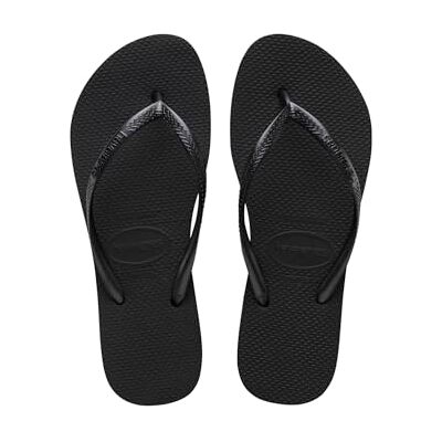 Havaianas Femme Slim Flatform Tongues, Noir, 37/38 EU Havaianas Femme Slim Flatform Tongues, Noir, 37/38 EU