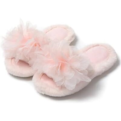 DKJAHSEK Pantoufle d'hiver pour femme à talon plateforme doux et chaud d'intérieur à bout ouvert Pantoufles d'intérieur moelleuses (rose-8, 40-41) DKJAHSEK Pantoufle d'hiver pour femme à talon plateforme doux et chaud d'intérieur à bout ouvert Pantoufles d'intérieur moelleuses (rose-8, 40-41)