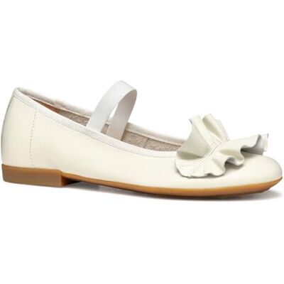 Geox Jr Plie' A Ballerines Filles, blanc, 34 EU Geox Jr Plie' A Ballerines Filles, blanc, 34 EU