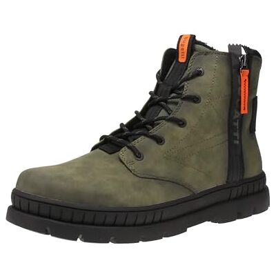 bugatti Bottes pour homme avec doublure chaude 321-AGB51, vert/vert, taille 43, vert, 43 EU bugatti Bottes pour homme avec doublure chaude 321-AGB51, vert/vert, taille 43, vert, 43 EU