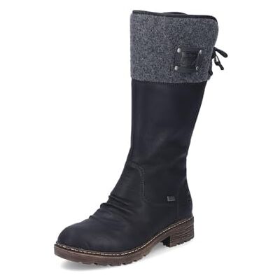 Rieker TEX Z4765 Bottes classiques imperméables pour femme, Noir 00., 38 EU Rieker TEX Z4765 Bottes classiques imperméables pour femme, Noir 00., 38 EU