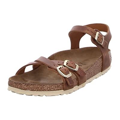 Birkenstock Sandales pour femme, cognac, 38 EU Birkenstock Sandales pour femme, cognac, 38 EU