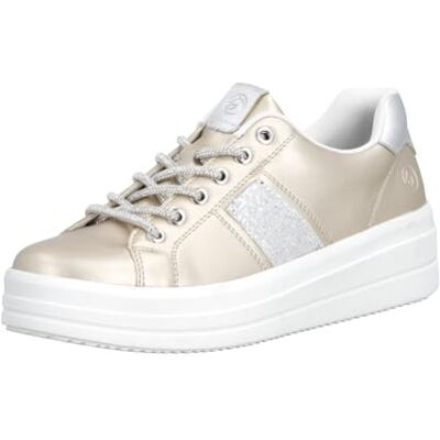 Remonte Rieker Pantoufles D1C10 pour femme, métallisées, 44 EU Remonte Rieker Pantoufles D1C10 pour femme, métallisées, 44 EU