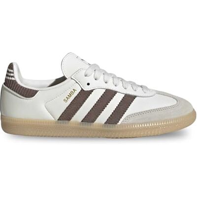 adidas Samba Og J Baskets Junior Garçons, Blanc/Marron JP9504, Blanc et marron., 36 2/3 EU adidas Samba Og J Baskets Junior Garçons, Blanc/Marron JP9504, Blanc et marron., 36 2/3 EU