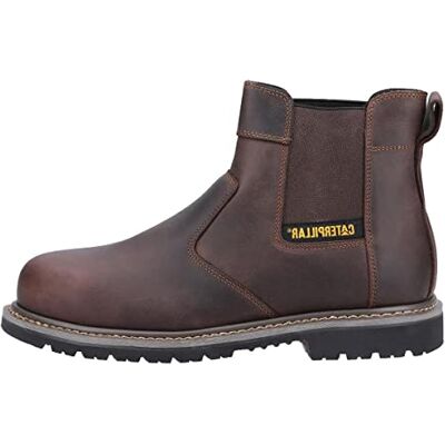 CAT erpillar Bottes de sécurité pour homme Marron, Marron, 44 EU CAT erpillar Bottes de sécurité pour homme Marron, Marron, 44 EU