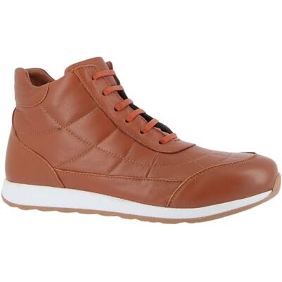 Andrea Conti Baskets montantes pour femme, marron, 39 Andrea Conti Baskets montantes pour femme, marron, 39