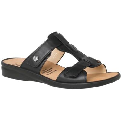 Ganter Chaussons Sonnica-e pour femme, Noir, 37 EU étroit Ganter Chaussons Sonnica-e pour femme, Noir, 37 EU étroit