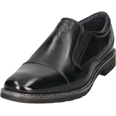 bugatti Chaussures d'affaires à lacets pour homme, Noir 1000, 44 EU large bugatti Chaussures d'affaires à lacets pour homme, Noir 1000, 44 EU large