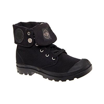 Palladium Femme Baggy Bottes Sneakers, Noir Black Black, 37 EU Palladium Femme Baggy Bottes Sneakers, Noir Black Black, 37 EU
