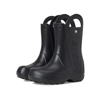 Crocs Handle It Bottes de pluie unisexes pour enfant, Noir, 11 UK Child Crocs Handle It Bottes de pluie unisexes pour enfant, Noir, 11 UK Child