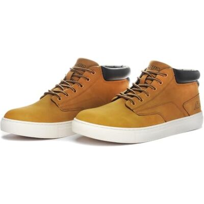Kappa Bottines pour homme, fitness, modèle LOGO FINEGAN, Yellow Tan Brown Dk, 45 EU Kappa Bottines pour homme, fitness, modèle LOGO FINEGAN, Yellow Tan Brown Dk, 45 EU