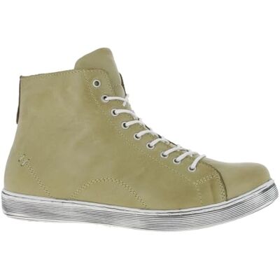 Andrea Conti Baskets montantes à lacets pour femme 0341500, vert, 39 EU Andrea Conti Baskets montantes à lacets pour femme 0341500, vert, 39 EU