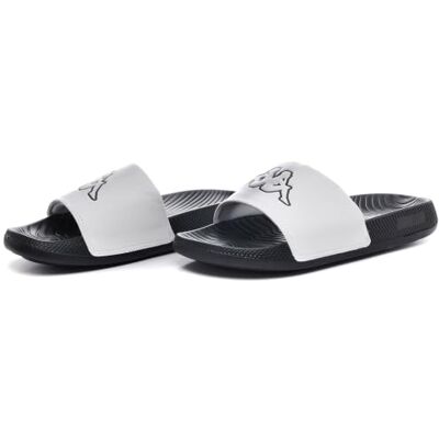 Kappa Unisex Steve Witte Slippers, Maat 36 Kappa Unisex Steve Witte Slippers, Maat 36