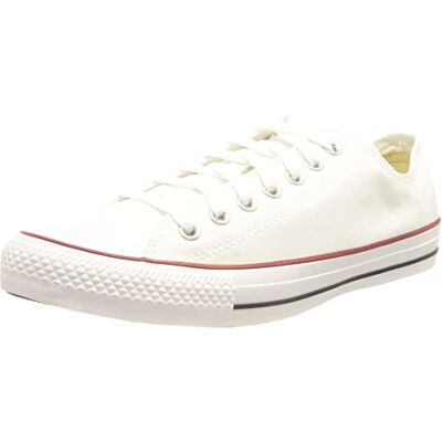 Converse Yths Chuck Taylor All Star OX 3J256 Kleur: Wit Maat: 30 EU Converse Yths Chuck Taylor All Star OX 3J256 Kleur: Wit Maat: 30 EU